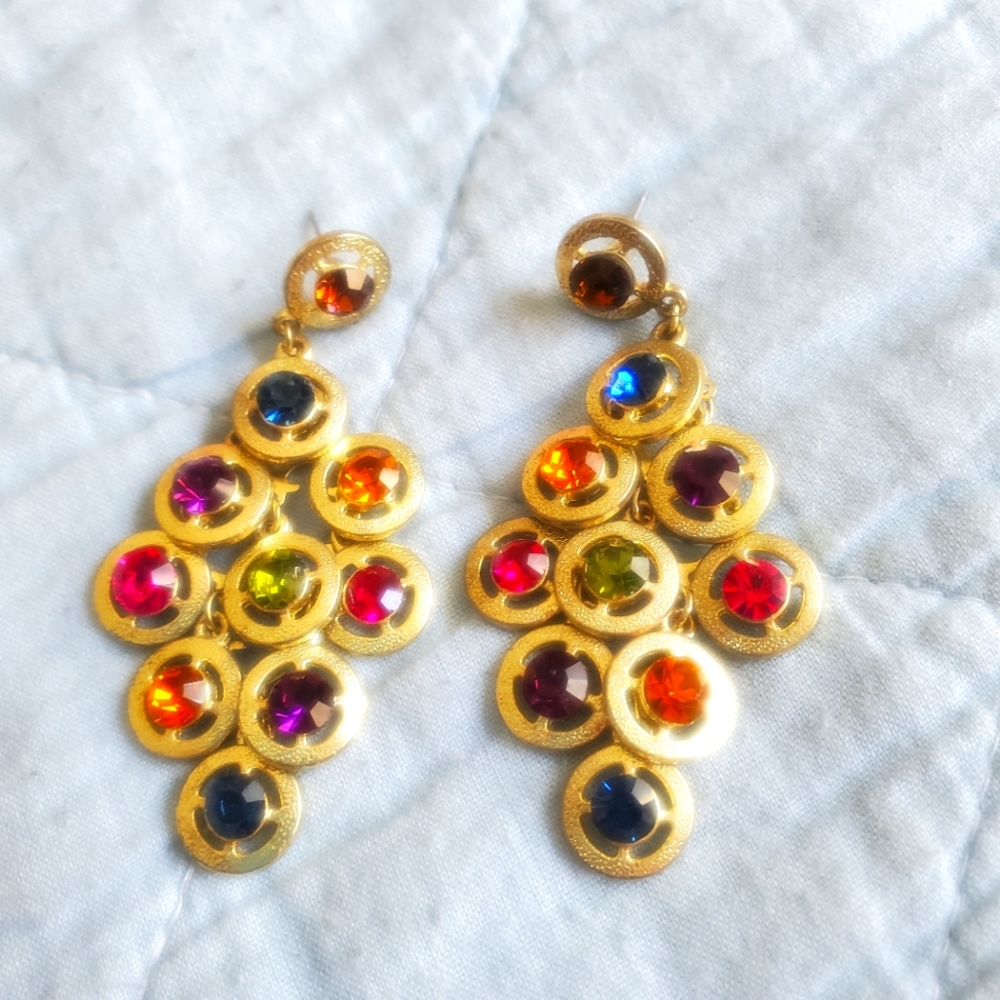 Rainbow earrings